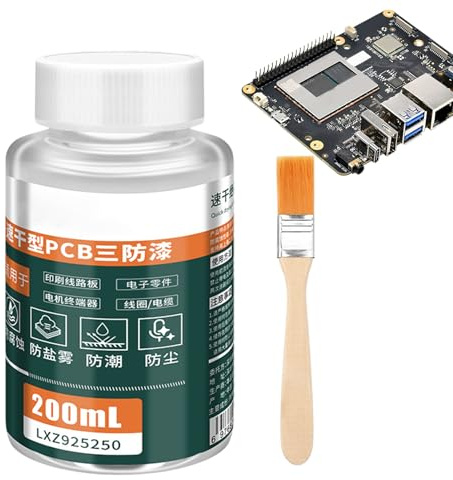 Pegamento Electrónico – 200 Ml, Adhesivo Fluido De Alta Resistencia, Sellador Impermeable, Capa Protectora De Recubrimiento Conforme, Solución De Vinculación Sólida Y Duradera | Para Teléfonos Móviles