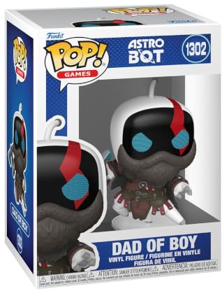 Funko POP! Games: Astro Bot - Dad of Boy | Official Merch - Collectable Vinyl Figurine for Shelf Display - Birthday Gift Idea for Fans and Collectors