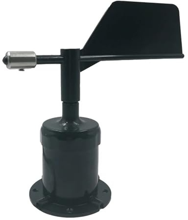 COKYIS Wind speed and direction transmitter three cups meteorological anemometer sensor pulse wind speed monitor anemometer(Wind direction,0-10V)