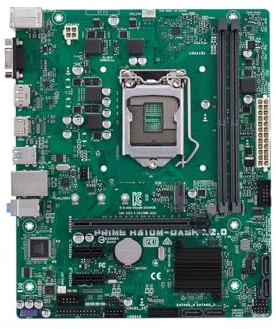 Scheda madre Fit For ASUS PRIME H310M-DASH R2.0 Intel H310 scheda madre CPU Core I3 8100 8300 I5 8600 9400F I7 9700K I9 memoria DDR4 USB 3.1 pratica