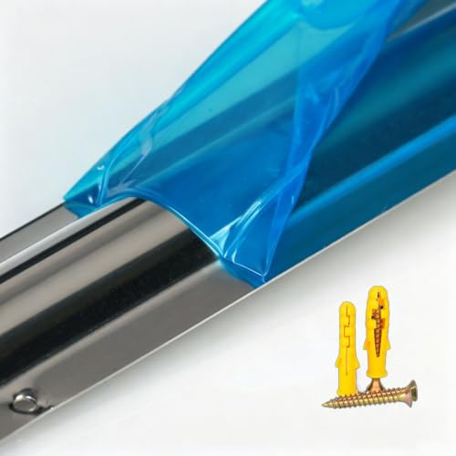 Canaletta per Cavi Elettrici In Acciaio Inox, Copertura Del Cavo Pavimento | Canalina Passacavi Muro con Viti, Lunghezza 100CM, Canalina Calpestabile per Casa/ufficio Sale Conferenze(0.6mm,No.3)