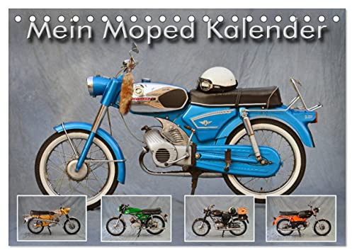 Mein Moped Kalender (Tischkalender 2026 DIN A5 quer), CALVENDO Monatskalender