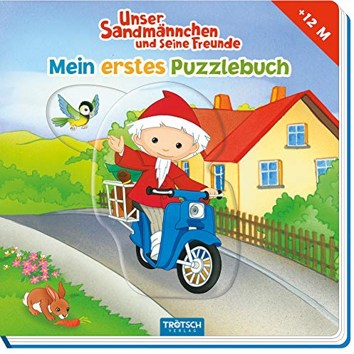 Mein erstes Puzzlebuch Unser Sandmännchen, Pitti, Pittiplatsch, Schnatti, Schnatterinchen, Moppi, Herr Fuchs, Frau Elster, Kinderbuch, Bilderbuch, Pappenbilderbuch, Pappenbuch
