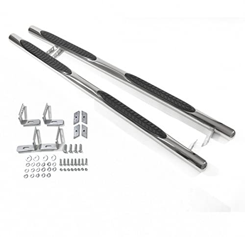 J&J AUTOMOTIVE | Tubes Marche-Pieds Latéraux Marche Pieds Compatible avec RAV-4 RAV4 2006-2012, 2 pcs D+G, d'installation et de Fixation
