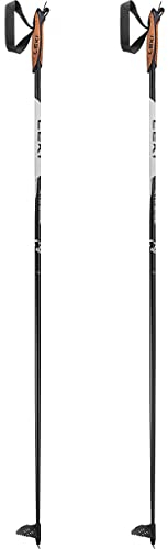 LEKI XTA Base Langlaufstöcke, Black-White, 120CM