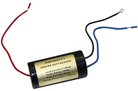 FVDPWYE Filtro Soppressore di Rumore Audio CB/radio Da 12 Amp, Stereo per Auto