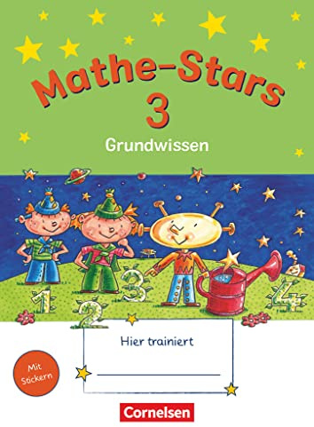 Mathe-Stars - Grundwissen - 3. Schuljahr: Übungsheft - Mit Lösungen