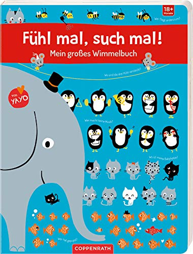 Fühl mal, such mal!: Mein großes Wimmelbuch