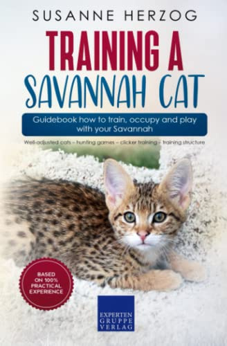 Training a Savannah Cat – Guidebook how to train, occupy and play with your Savannah: Well-adjusted cats – hunting games – clicker training – training structure