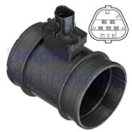 DELPHI AF10398-12B1 Luftmassenmesser/Luftmengenmesser LMM 12V 5-Polig Kompatibel mit OPEL Corsa D Schrägheck S07 55561912 836655 AF10398