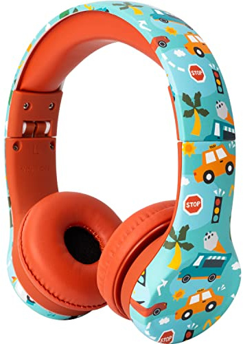 Snug Play+ Kids Headphones with Volume Limiting for Toddlers (Boys/Girls) - Vroom