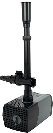 WaterRebirth (HSUP3000F) Submersible Water Pump With Fountain Jets - Pond Pump - Submersible Pump - Water Fountain Pump - Aquarium Pump