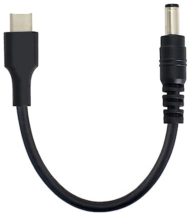 CY Kabel USB 3.1 Typ C USB-C auf DC 5V 5.5.2.5mm Stecker Verlängerung Ladekabel für Handy Tablet