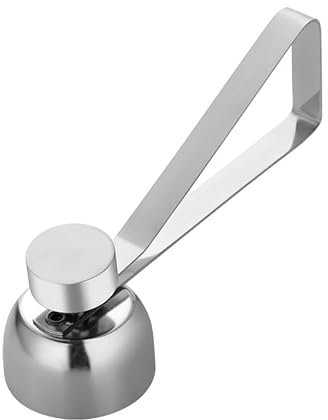 Casse Oeuf Ciseaux à œufs durs, couvercle supérieur, coupe-coquille, séparateur de biscuits, ouvre-œufs, outils de cuisine, 1 pièce Coupe Oeuf Coque (Color : Silver)