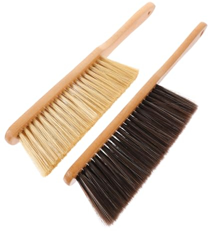 2pcs Wooden Bed Cleaning Brush for Dusting and Household Cleaning
