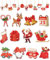 MOPZIJA 12pcs decoration noel sapin,déco noel,Bonhomme Pain d'Epice de Noël, Ornements Sapin de Noël, Pendentif Arbre de Noël Festival Fête Décoration Bricolage Artisanat,décorations de noël