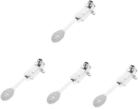 UKCOCO 4pcs Single Pedal Valve Foot Pedal Faucet Washbasin Foot Valve Water Pump Tap