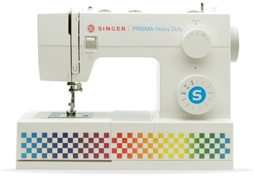 Singer Prisma Heavy Duty 4411 Nähmaschine mechanisch, 11 Stichprogramme, leistungsstarker Motor, hohe Geschwindigkeit, Metallrahmen, ideal für dicke Stoffe und Jeans