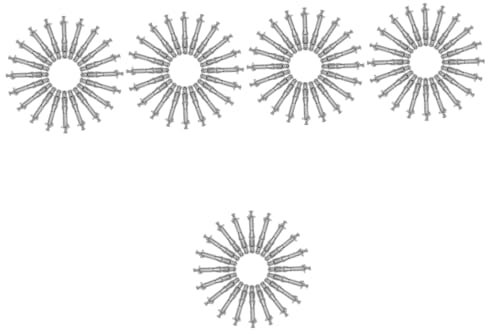OUNONA 100 Ensembles Fixations à Vis Boulon Ancre Murale Ancre De Porte Creuse Noix De Pétale Avec Vis Insert Fileté Écrous Jack Pour Mur Creux Écrous Filetés Acier Au Carbone Galvanisé