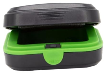 Vaguelly Hearing Aid Drying Box Practical Hearing Aid Storage Box with PVC and Sponge Protection Portable Small Case and Use at Home or Office