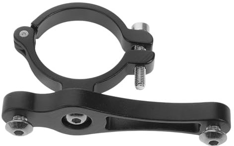 DINHEAROM 1 Set Bike Water Bottle Holder Adapter Compatible Bottle Cage Mount for Bike Frame Seat Post Handlebar Practical Aluminum Design for Cycling Convenience