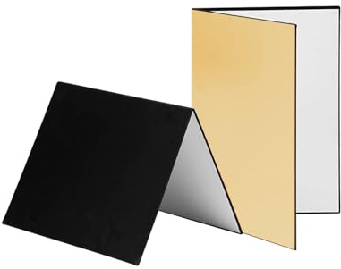 3-in-1 Fotografie Karton Faltreflektor Diffusor Board für Stillleben Produkt Lebensmittel Foto Faltbares Design Verdickt Flexibel Verwendung Bequeme Lagerung Breite Anwendungen
