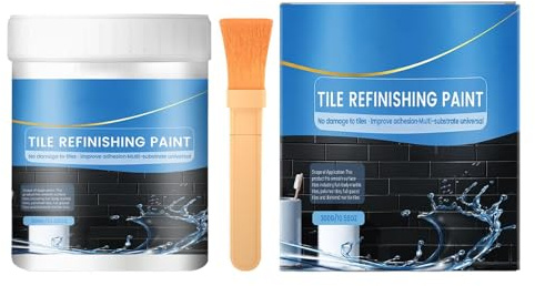Kit Vernice Per Vasca Da Bagno,300g Stucco Riparatore - Kit Vernice Per Doccia - Adatto A Mobile, WC, Interno, Ceramica, Porcellana, Bagno, Doccia, Crepa, Piano Da Lavoro, Parete