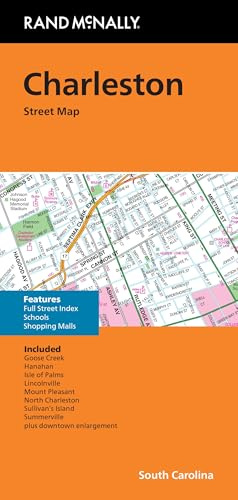 Rand McNally Folded Map: Charleston Street Map