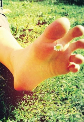 Mini Kalender 2018 - Relax - Füße mit Gänseblümchen: ca. DIN A6