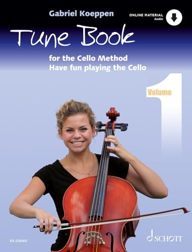 Cello Method: Tune Book 1: Have fun playing the Cello. Buch 1. 1-3 Violoncelli, Klavier ad libitum. Spielbuch. (Koeppen Cello Method, Buch 1)