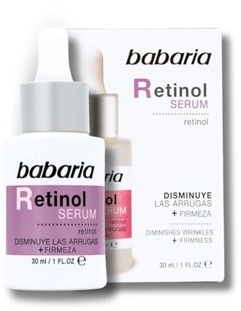 Babaria - Serum Retinol | Serum Facial Mujer Y Hombre 30ml | Retinol Puro | Skin Care Con Retinol Serum | Crema Hidratante Facial Para Todas Las Pieles