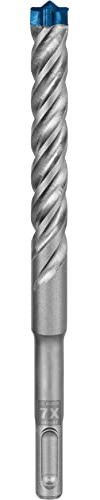 Bosch Accessories 1x Punte per Martelli Expert SDS plus-7X per Calcestruzzo Armato, Ø 13.00x165 mm, Accessorio Martello Perforatore