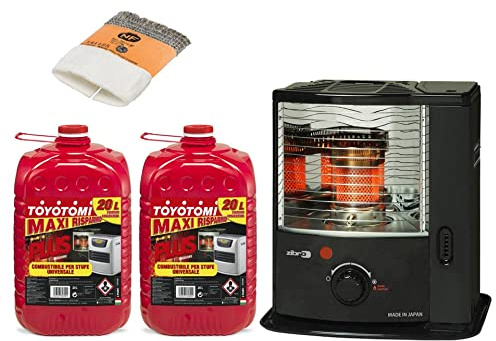 Combo [1 Stufa Zibro RS-2222+1 Stoppino F + 2 Taniche 20L combustibile Toyotomi Plus]