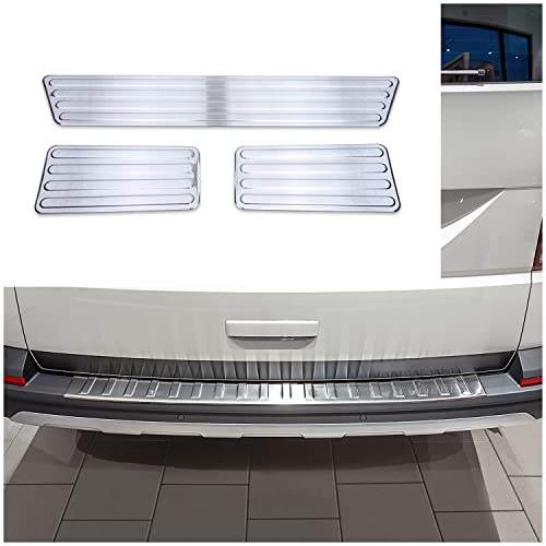 tuning-art L177-XF514-2 Ladekantenschutz und Einstiegsleisten passend für VW T6 T6.1 Multivan 4 Türer 2015-07/2024
