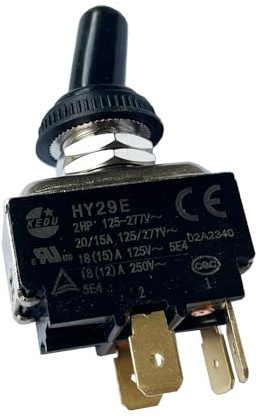 KEDU HY29E Wippschalter, elektrisch, On-Off, 4 Klemmen