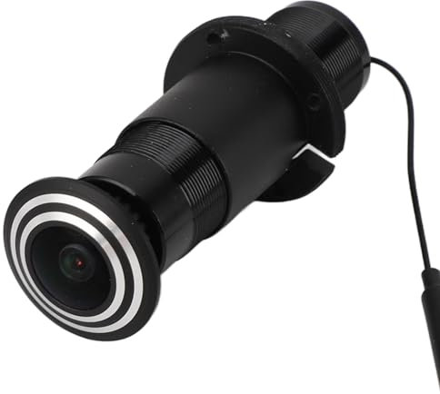 Telecamera Spioncino per Porta HD 1080P, Telecamera per Spioncino Grandangolare da 150 Gradi, Telecamera per Spioncino USB WiFi con Conversazione Bidirezionale HD per Sicurezza