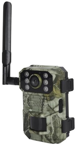 Annadue 4K Wildkamera, Echtzeit Fernbedienung, Solarbetrieben, Bewegungserkennung, Weitwinkel, IP66 Wasserdicht, für die Außenüberwachung