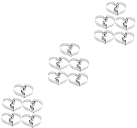 Garneck 15 Stk Backformen für Kuchen Hochzeitsbackform Keksstempel Fruchtgummis Formen für Pralinen schokoladenform pralinenförmchen Obstschneider Formen in Form eines Eiffelturms