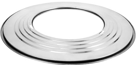 Garneck 31cm Stainless Steel Round Steamer Rack for Pressure Cooker and Soup Pot, Multi-functional Canner Rack Compatible Kitchen Steam Cooking