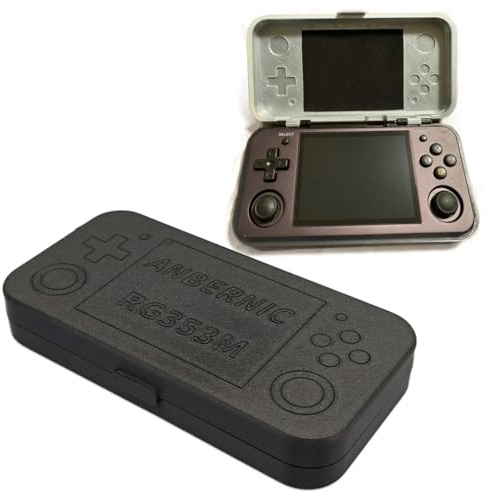 Suitable For Anbernic RG353M Storage Case, Protective Case Shockproof Protective Cover Handheld Game Console Case For Anbernic RG353M