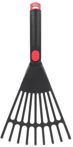 GSCLZ Rastrillo Recoge Hojas Rastrillo de Hojas for jardín, de Viaje, de 34 x 17 x 3 cm, Producto de plástico for parterres de Flores para Recoger Hojas