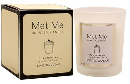 Candela profumata, Candela inglese, Candela profumata fresia, Candele in vaso naturale, Candela profumata in barattolo di cera inglese e fresia Candela profumata per Natale