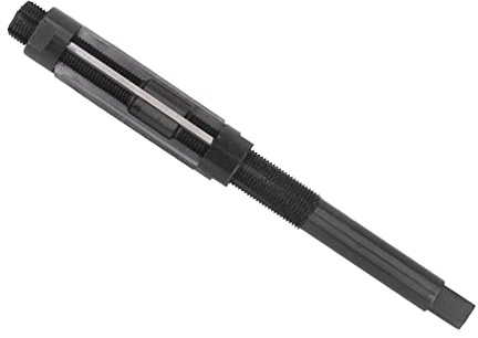 Adjustable Hand Reamer, 9CRSI Material, High Accuracy Straight Shank Cutting Tool for Metal Reaming, Suitable for Drilling Machines, 1 1/32in to 1 1/2in