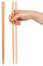 YQQYG 2 Pairs 12.5 Inches Cooking Chopsticks, Wooden Long Chopsticks Reusable for Frying Food, Deep-Frying Food, Hot Pot, Noodle Cooking