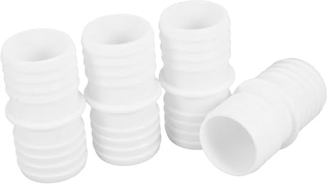 DECOMELODY 4Pcs Washing Machine Drain Hose Adapters Reusable Fittings for Extending and Connecting Different Drain Hoses Washer Joint Connectors for Laundry Use