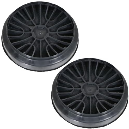 SPARES2GO Carbon Filters for Bosch DWP66BC DWW06 DWW09 Cooker Hood 00796390 DHZ5276 (Pack of 2)