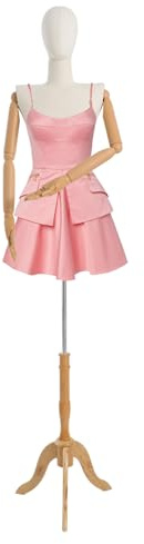Mannequin de vitrine pour femme - Avec bras et doigts mécaniques - Hauteur réglable de 155 à 200 cm - Pour magasin de vêtements