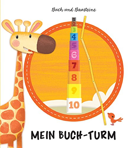 Buch und Stapelwürfel - Mein Stapelturm