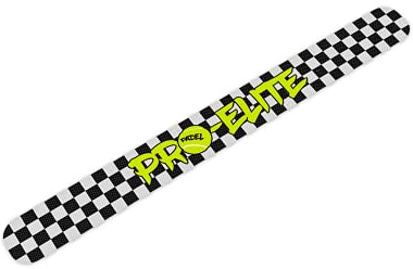 Protector Pala de Padel Pro Amarillo FLÚOR Textura Rugoso| Autoadhesivo | Evita Golpes y Rayaduras, Tecnología de Absorción de Impactos Pro Elite | 36,2cm x 5,3cm x 0,6cm