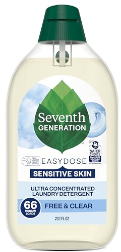 Seven Generations, Perfect Dose Original Detergent without Fragrances, Highly Concentrated Liquid Detergent, with Automatic Dosing Function for 66 Laundry Loads, 683 ml, Pack of 1